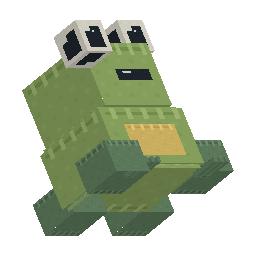 Frog Stuffy model