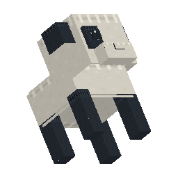 Panda Stuffy model