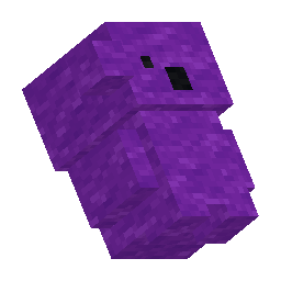 Teddy Bear - Purple Stuffy model