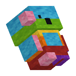 Teddy Bear - Rainbow Stuffy model