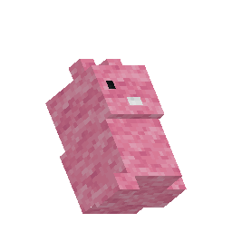 Bunny - Pink Stuffy model