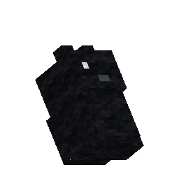 Bunny - Black Stuffy model
