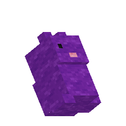 Bunny - Purple Stuffy model