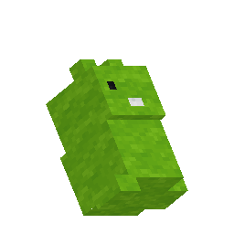 Bunny - Lime Stuffy model