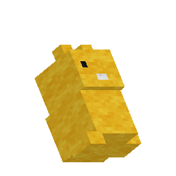 Bunny - Yellow Stuffy model