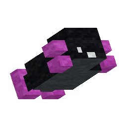 Axolotl - Black Stuffy model