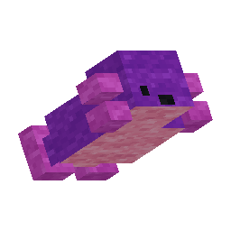 Axolotl - Purple Stuffy model