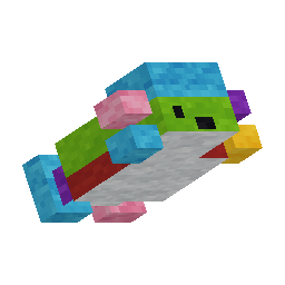 Axolotl - Rainbow Stuffy model