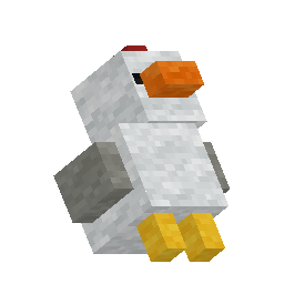 Chicken Stuffy model