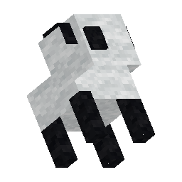 Panda Stuffy model