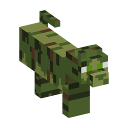 Mossy Woodland Cat appearance